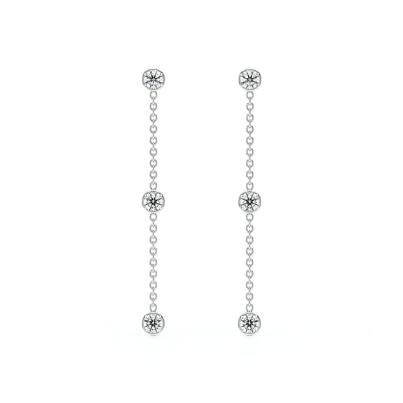 Boucles d’oreilles diamant Nuit de Noces - 2