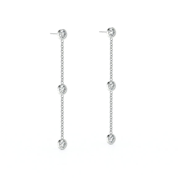 Boucles d’oreilles diamant Nuit de Noces - 2