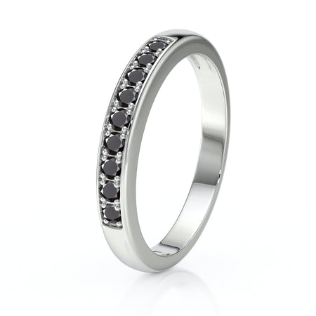 Alliance diamant noir Tout près de Toi - 6