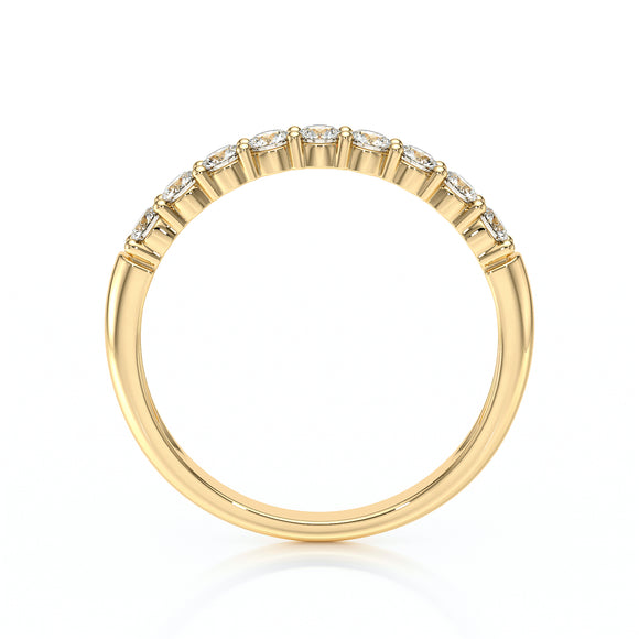 Alliance diamant noir Tes yeux dans les miens - 2