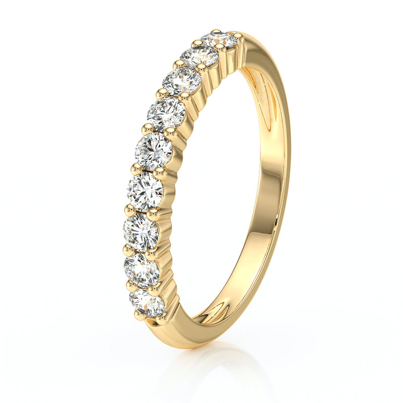 Alliance diamant Tes yeux dans les miens - 3