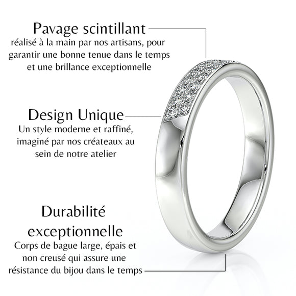 Alliance diamant Tout près de Toi - 1