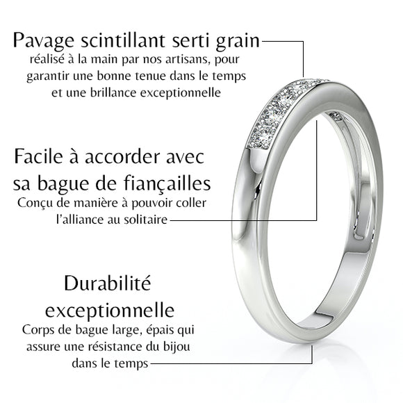 Alliance diamant Tout près de Toi - 6