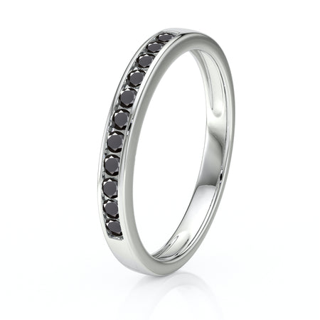 Alliance diamant noir Ma Bien Aimée - 2