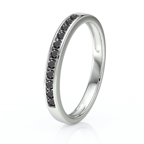 Alliance diamant noir Ma Bien Aimée - 2