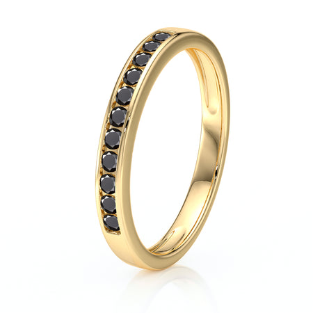 Alliance diamant noir Ma Bien Aimée - 2