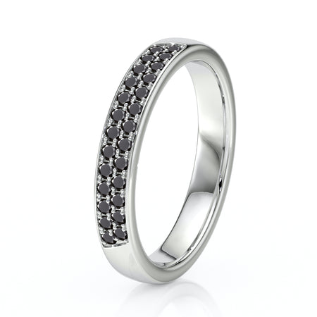 Alliance diamant noir Tout près de Toi - 1