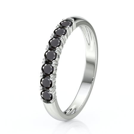 Alliance diamant noir Tout près de Toi - 4