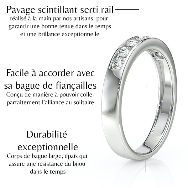 Alliance diamants Ma Bien Aimée - 4