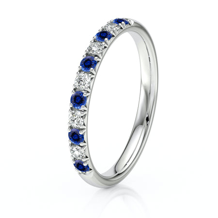 Alliance saphir et diamant Jours après Jours - 4