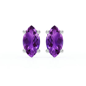 Boucles d’oreilles améthyste Une Promesse - 4
