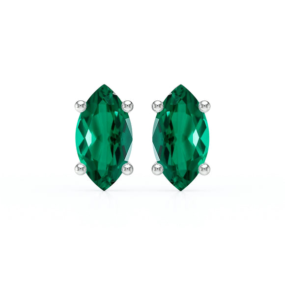 Boucles d’oreilles émeraude Une Promesse - 4
