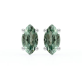 Boucles d’oreilles saphir vert Une Promesse - 4
