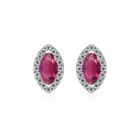 Boucles d’oreilles tourmaline et diamant Coup de Foudre - 5