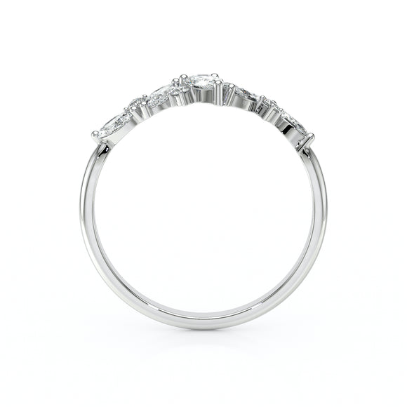 Bague diamant Florale - 1