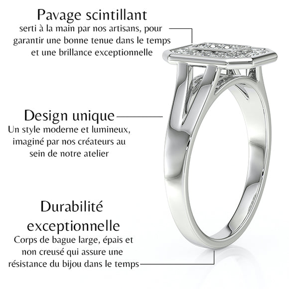 Bague diamant Illumine Moi - 3