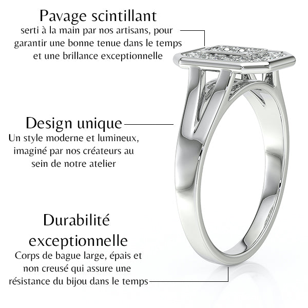 Bague diamant Illumine Moi - 3