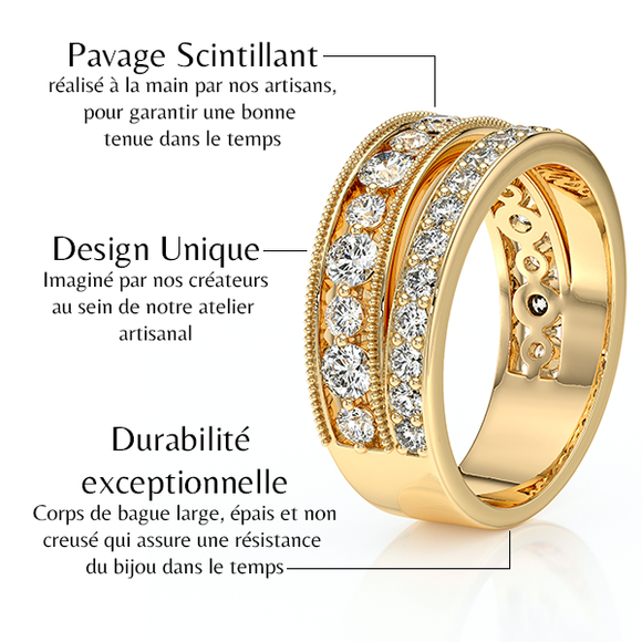 Bague diamant Illumine Moi - 7