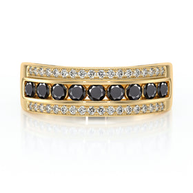 Bague diamant noir Illumine Moi - 6