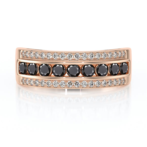 Bague diamant noir Illumine Moi - 6