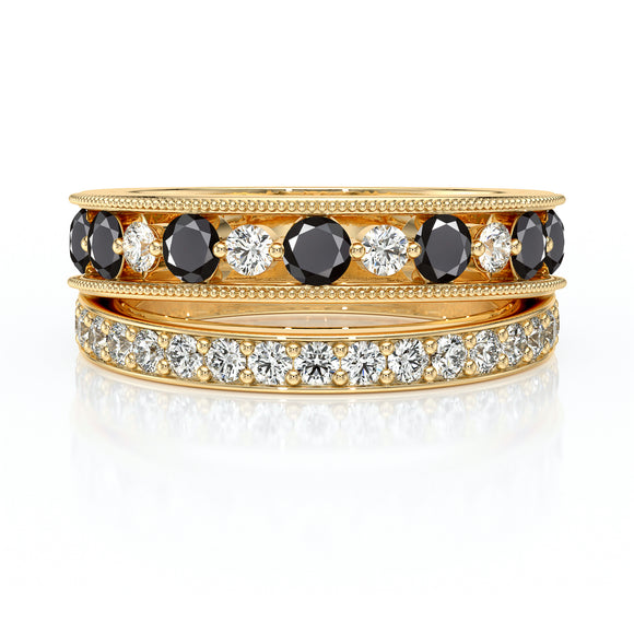 Bague diamant noir Illumine Moi - 7