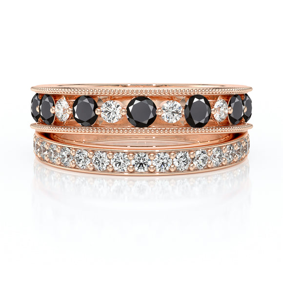 Bague diamant noir Illumine Moi - 7