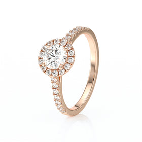 Bague entourage diamant Coup de Foudre - 10