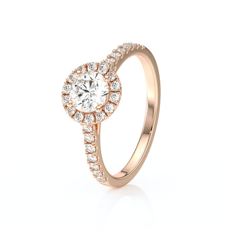 Bague entourage diamant Coup de Foudre - 10