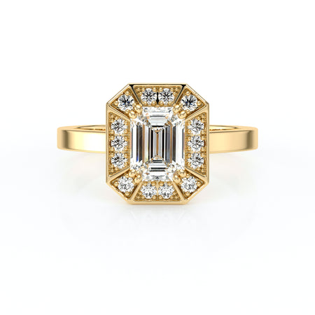 Bague entourage diamant Coup de Foudre - 11