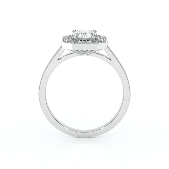 Bague entourage diamant Coup de Foudre - 11