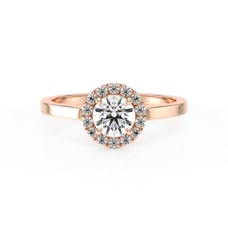Bague entourage diamant Coup de Foudre - 14