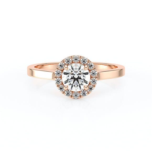 Bague entourage diamant Coup de Foudre - 14