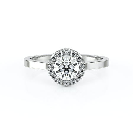 Bague entourage diamant Coup de Foudre - 14