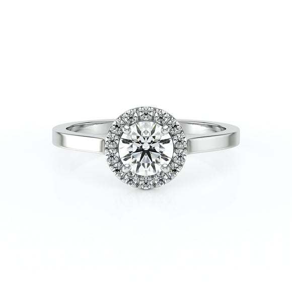 Bague entourage diamant Coup de Foudre - 14
