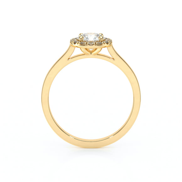 Bague entourage diamant Coup de Foudre - 14