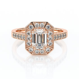 Bague entourage diamant Coup de Foudre - 6