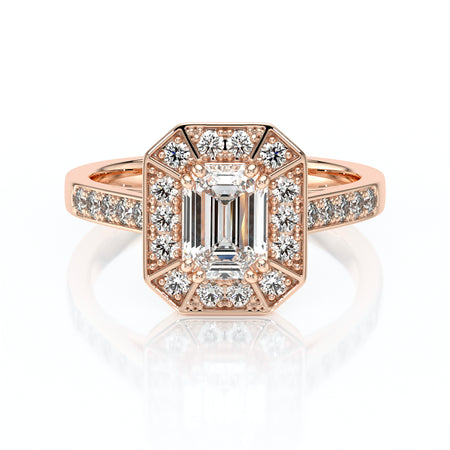 Bague entourage diamant Coup de Foudre - 6