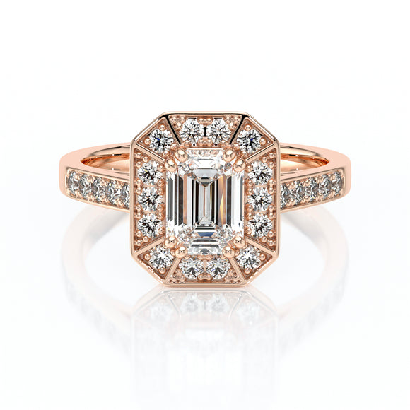 Bague entourage diamant Coup de Foudre - 6