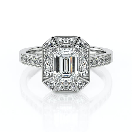 Bague entourage diamant Coup de Foudre - 6