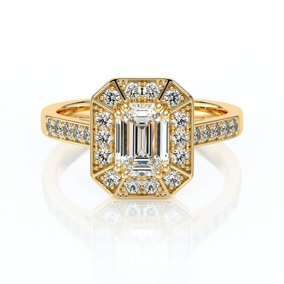 Bague entourage diamant Coup de Foudre - 6