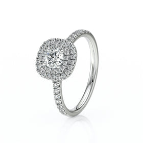 Bague entourage diamant Coup de Foudre - 7