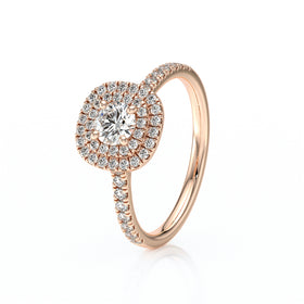 Bague entourage diamant Coup de Foudre - 7