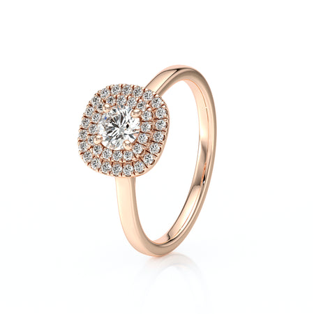 Bague entourage diamant Coup de Foudre - 8