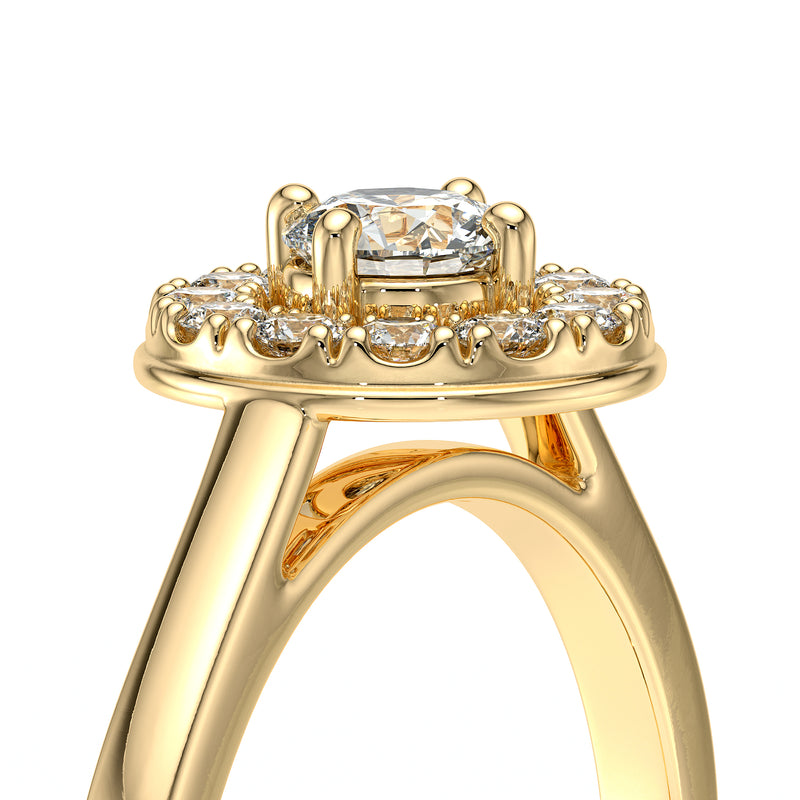 Bague entourage diamant noir Pour la Vie - 2