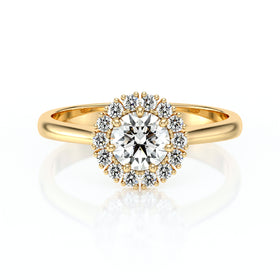 Bague entourage diamant Pour la Vie - 7