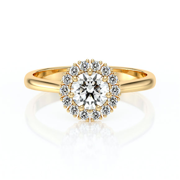 Bague entourage diamant Pour la Vie - 7