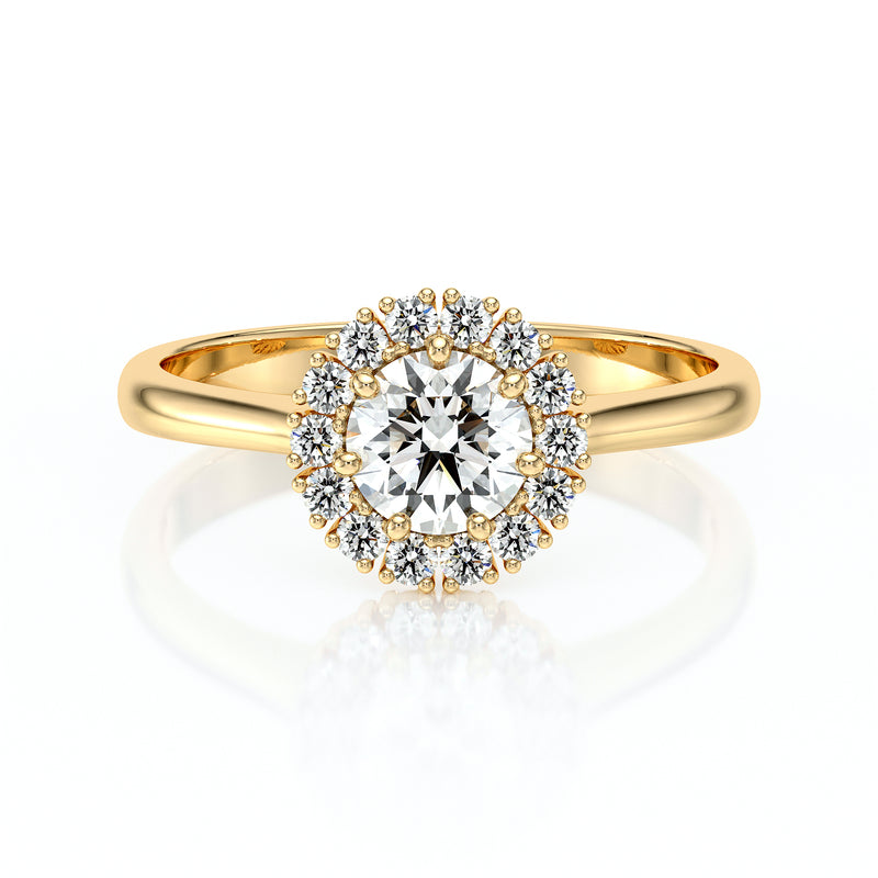 Bague entourage diamant Pour la Vie - 7