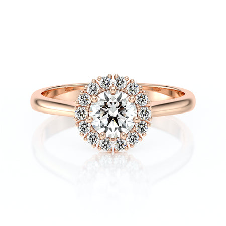 Bague entourage diamant Pour la Vie - 7