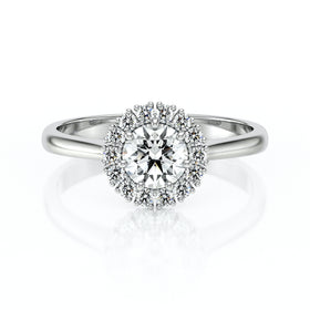 Bague entourage diamant Pour la Vie - 7