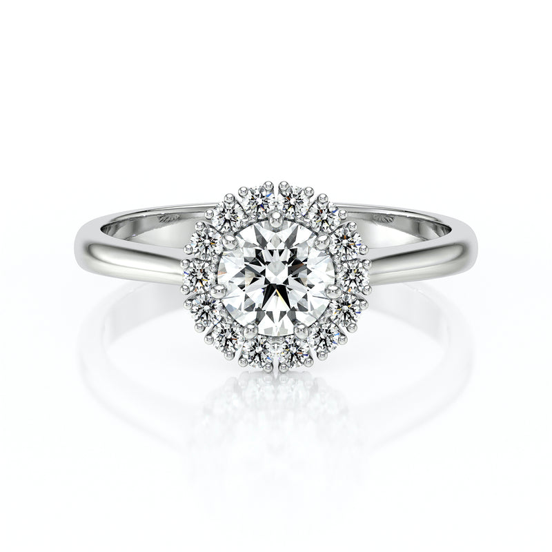 Bague entourage diamant Pour la Vie - 7